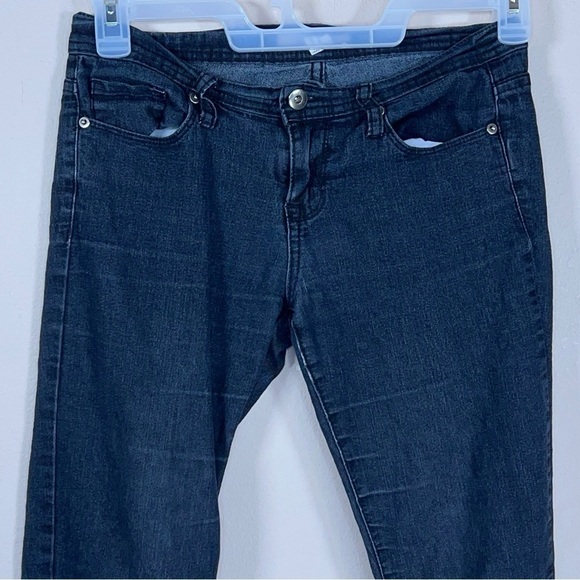 SIZE 26 FOREVER 21 DARK BLUE SKINNY JEANS DENIM STRETCH - Picture 7 of 11